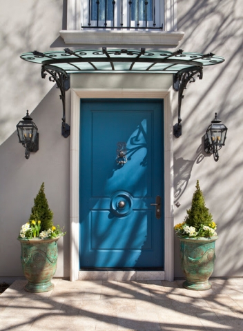 Blue Front Door