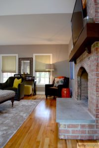 Easton Easy & Elegant - Family Room - Interior Design by kellydesigns