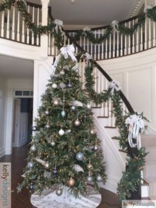 Holiday & Event Decorating By Kellydesigns - Christmas Tree & Stairwell