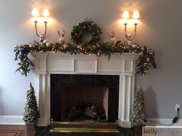 Holiday & Event Decorating By kellydesigns -  Mantel