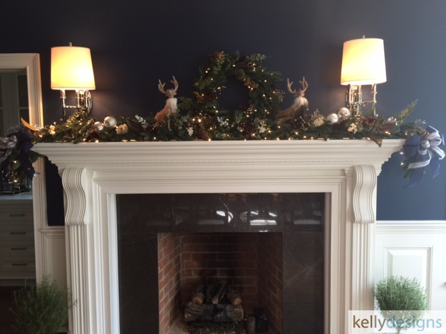 Holiday & Event Decorating By Kellydesigns  - Mantel
