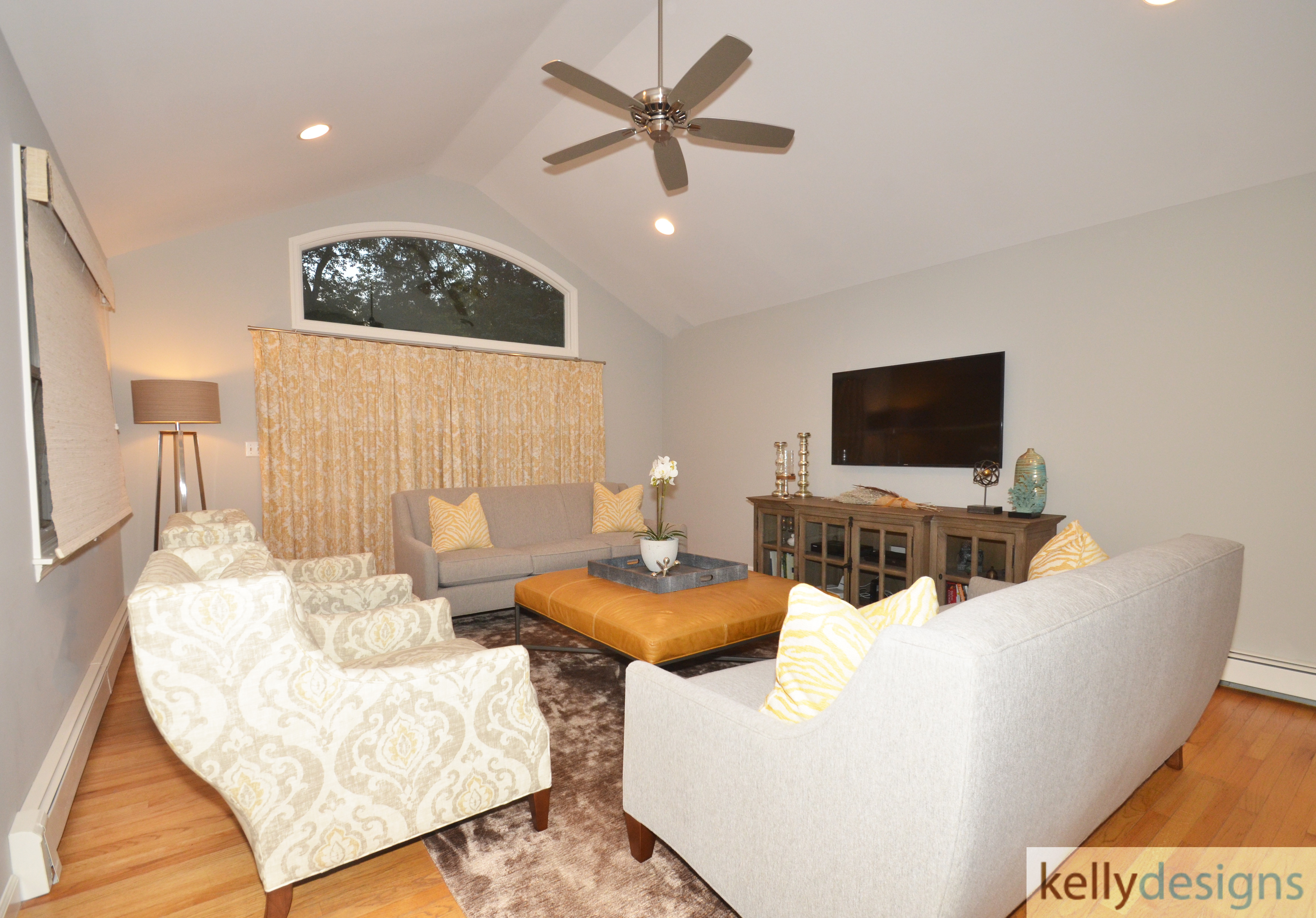 Renewed, Refreshed And Lovely On Linley   Family Room   Interior Design By Kellydesings