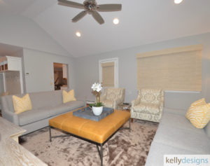 Renewed, Refreshed and Lovely on Linley - Family Room - Interior Design by kellydesings
