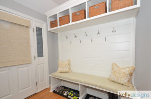 Renewed, Refreshed and Lovely on Linley - Mudroom - Interior Design by kellydesings