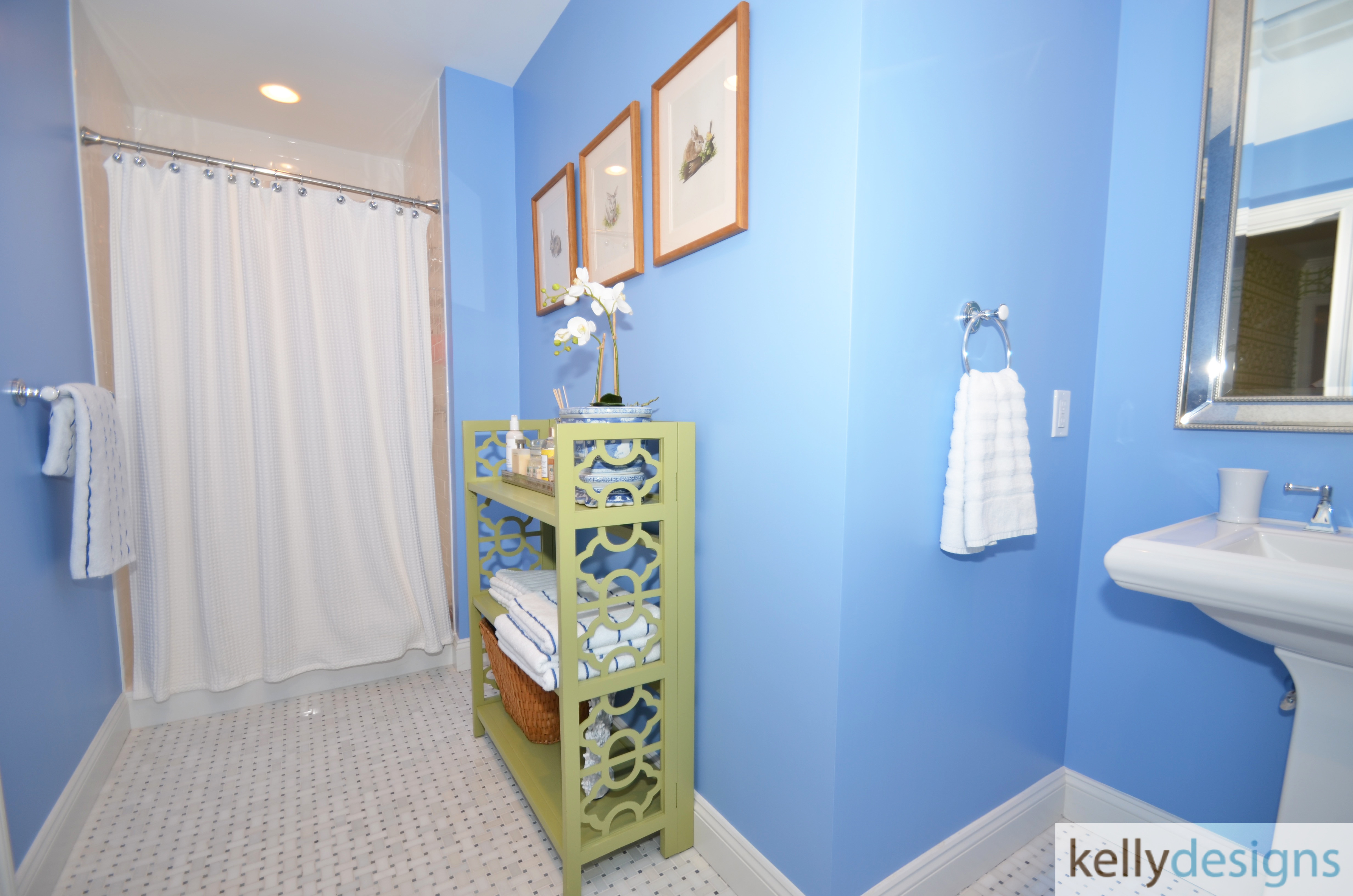 Preppy With A Purpose   Bathroom   Interior Design By Kellydesigns