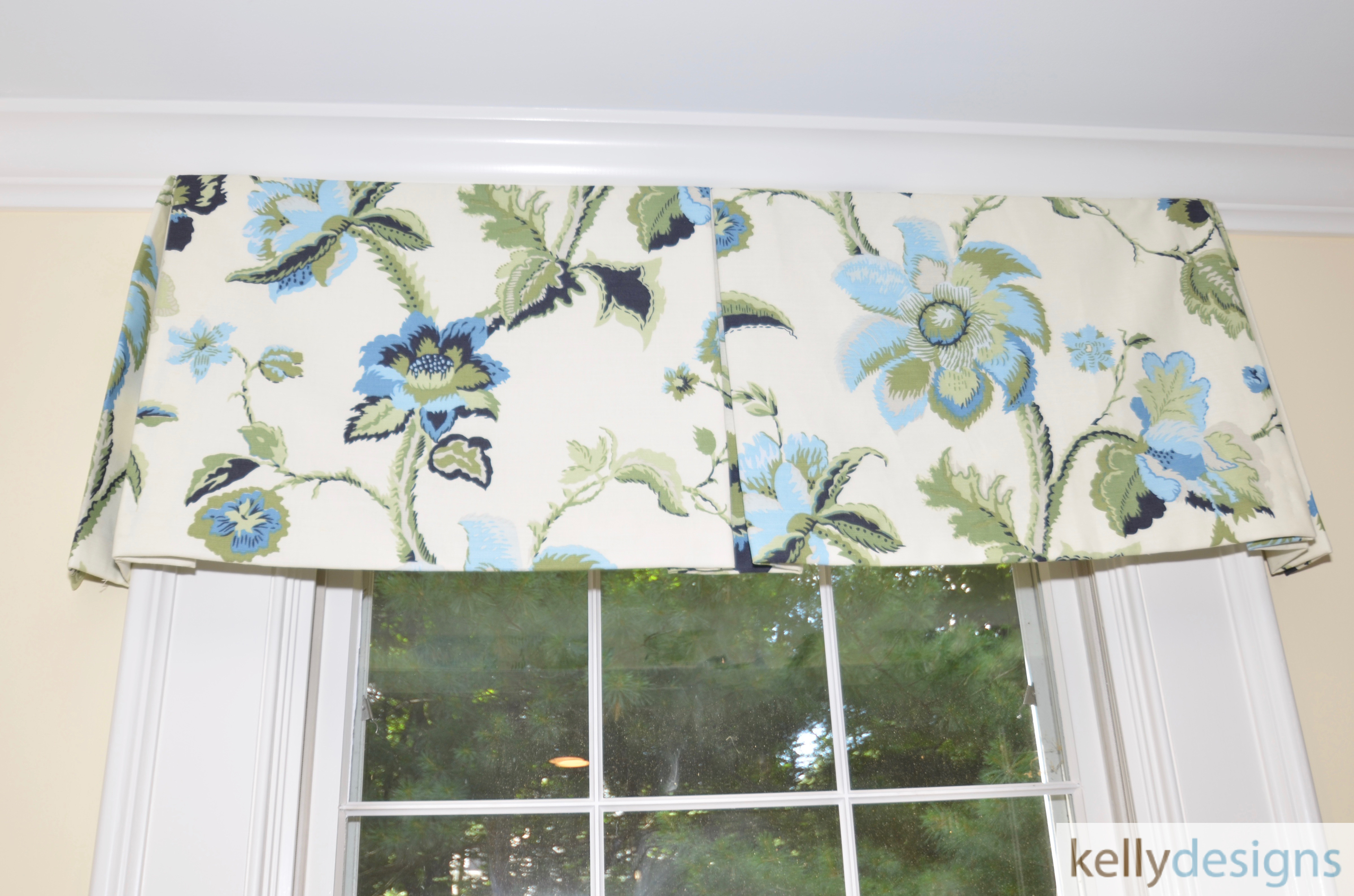 Preppy With A Purpose   Window Treatment   Custom Valance   Interior Design By Kellydesigns