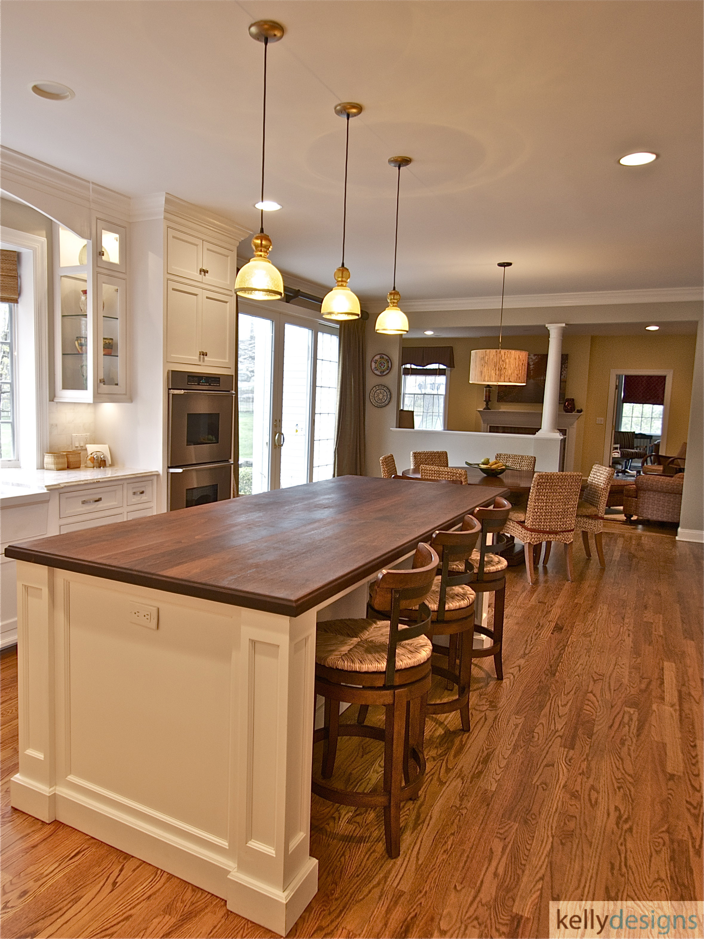 Pound Ridge Renovation   Kitchen   Interior Design By Kellydesigns