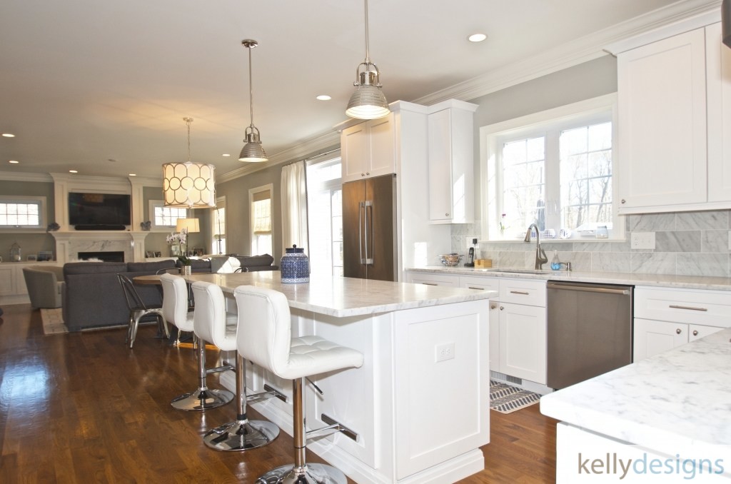 Navy & White Get it Right - Kitchen -Interior Design By Kellydesigns
