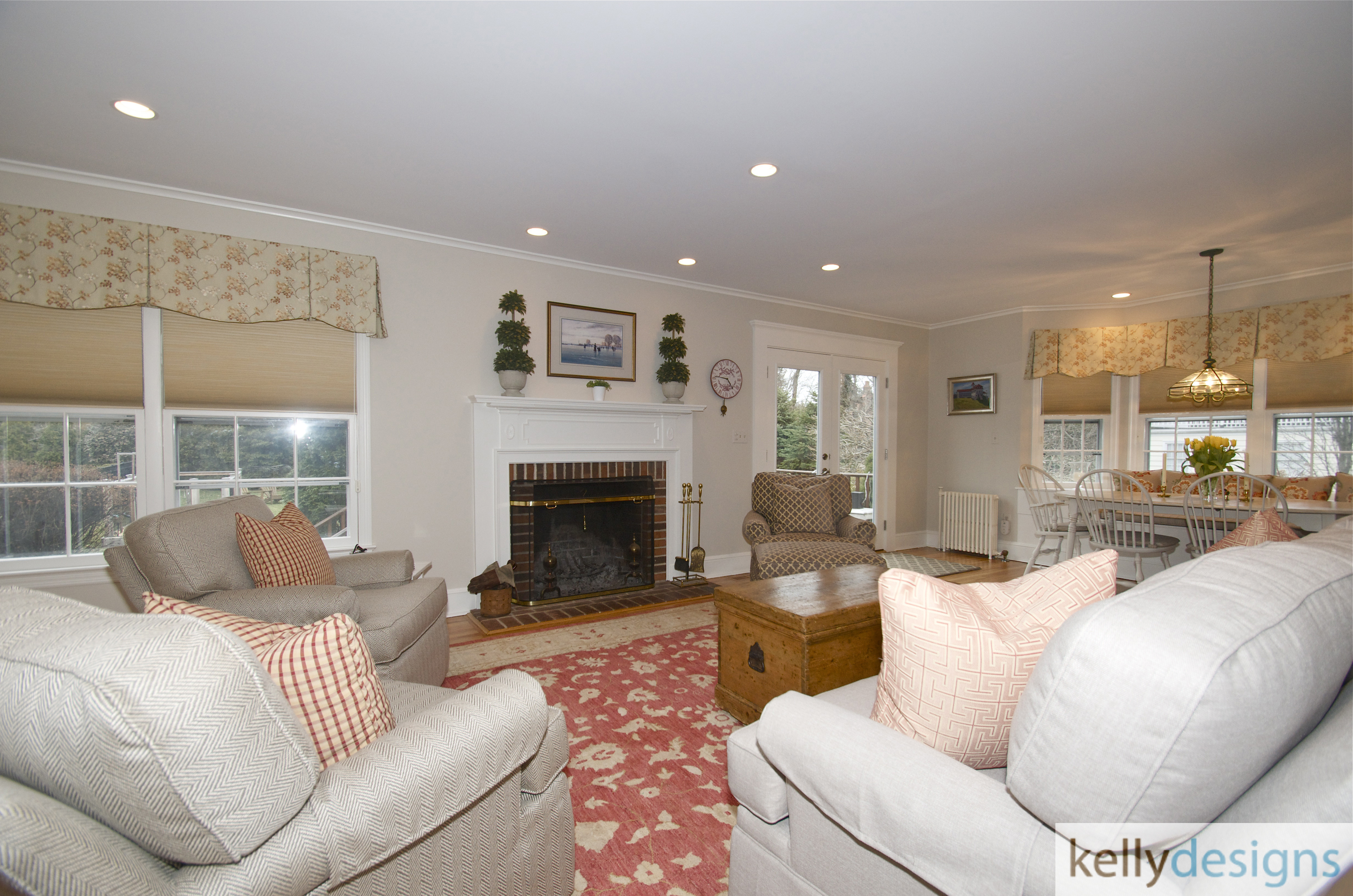 Stunning On Sturges   Family Room    Interior Design By Kellydesigns