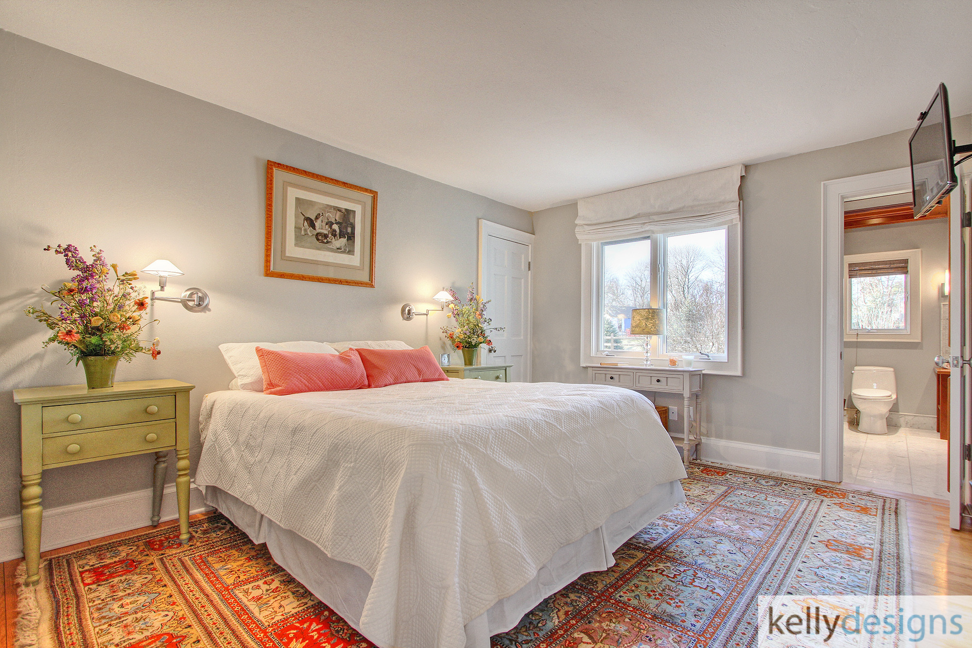 Spectacular Staging In Beachside Home   Home Staging By kellydesigns -  Bedroom