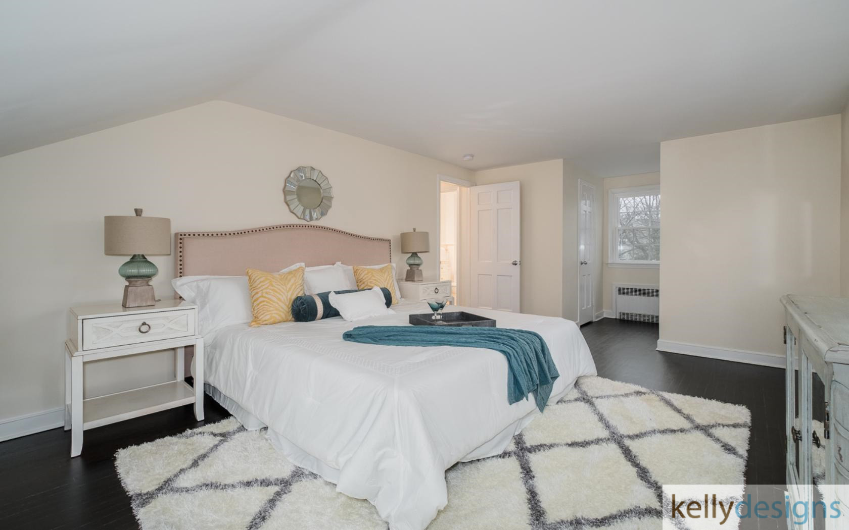 Staging Somerset   Master Bedroom   Home Staging By Kellydesigns