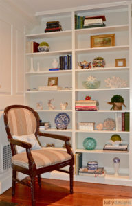 Historic Home Gets Hip -Bookshelf - Interior Design by kellydesigns
