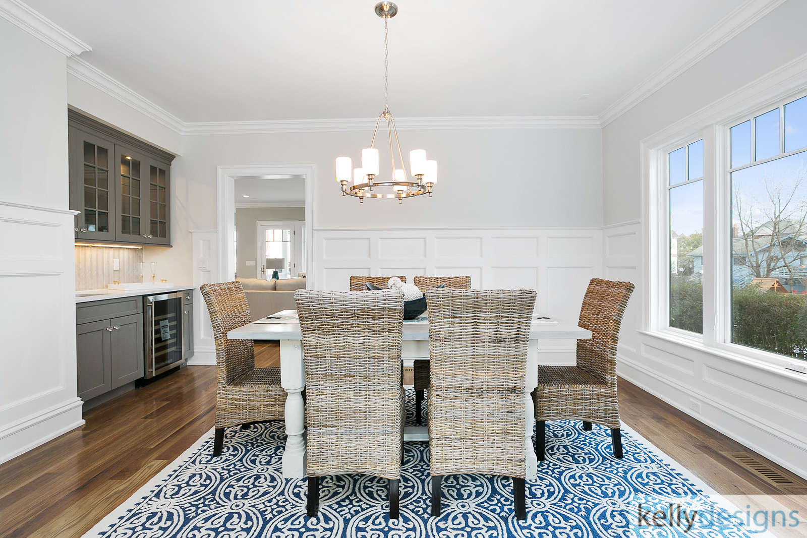 Dining Room   Bountiful Beach Beauty   Home Staging By Kellydesigns, LLC