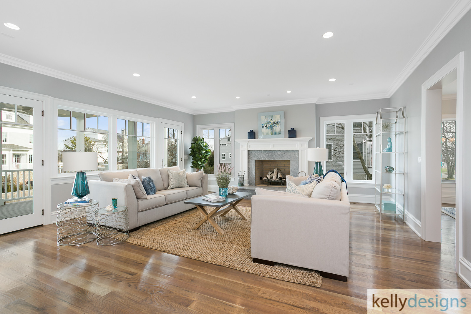 Living Room   Bountiful Beach Beauty   Home Staging By Kellydesigns, LLC