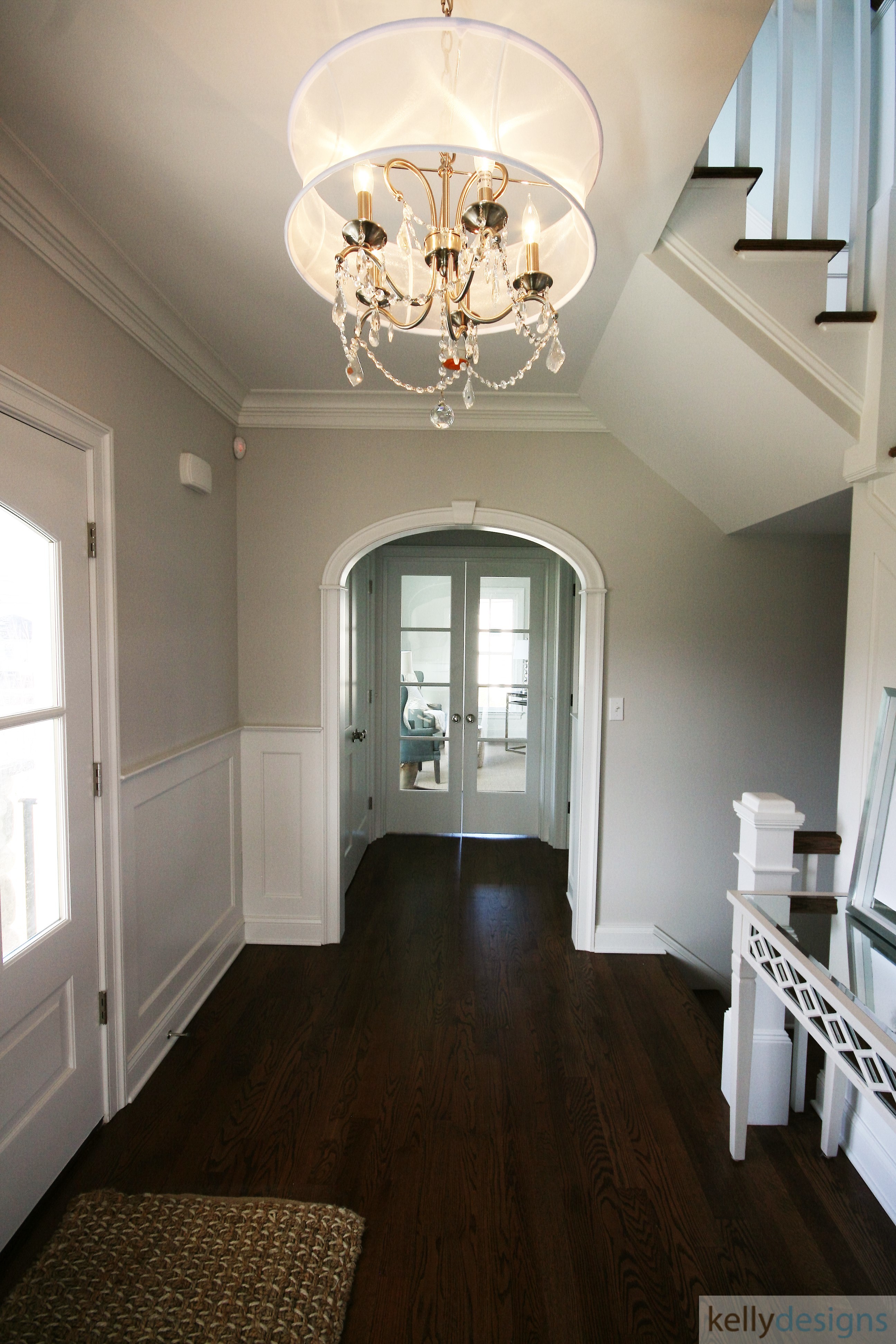 Rockin It On Rowland Staging   Front Hall   Home Staging By Kellydesigns