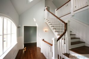 Rockin it on Rowland Staging - Second Floor Landing - Home Staging by kellydesigns