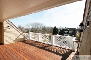 Rockin it on Rowland Staging - Third Floor Deck - Home Staging by kellydesigns