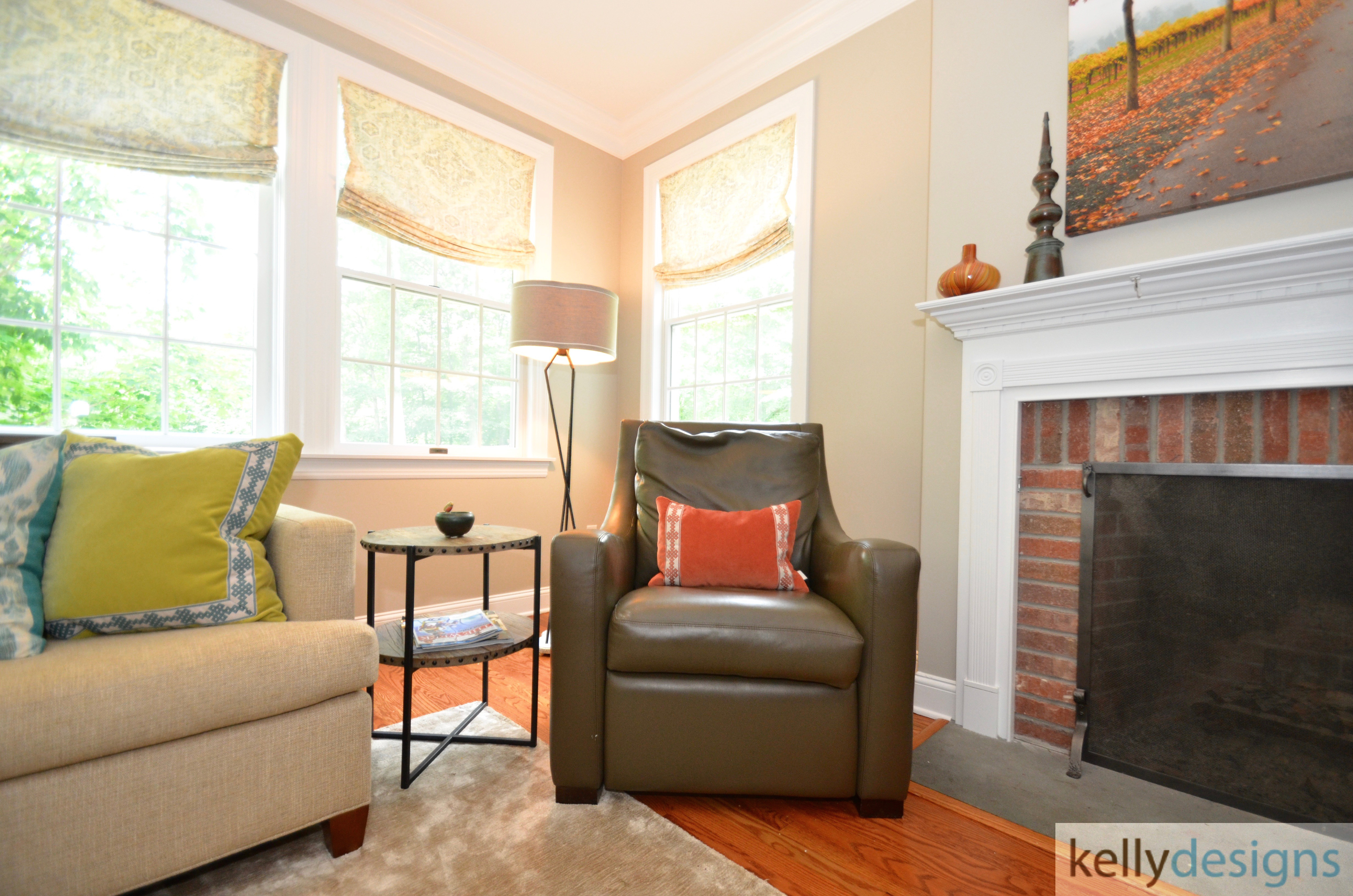 Pound Ridge Family Room   Interior Design By Kellydesigns