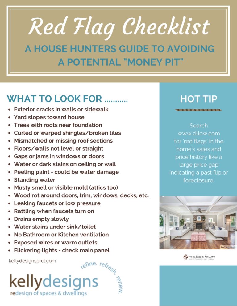 Red Flag Checklist kellydesigns