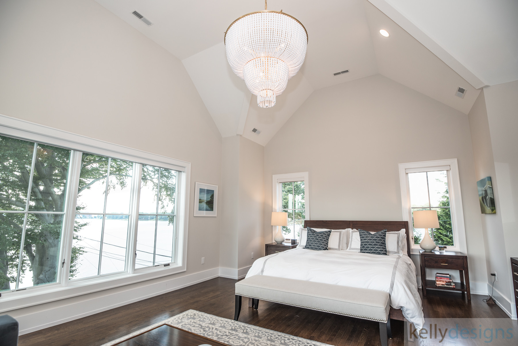 Brush Island Master Bedroom   Interior Design By Kellydesigns