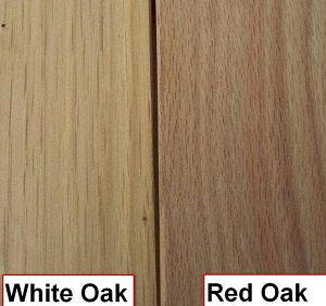 White and Red Oak