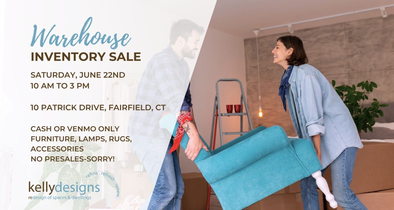 Warehouse Inventory Sale - One Day Only! - kellydesigns