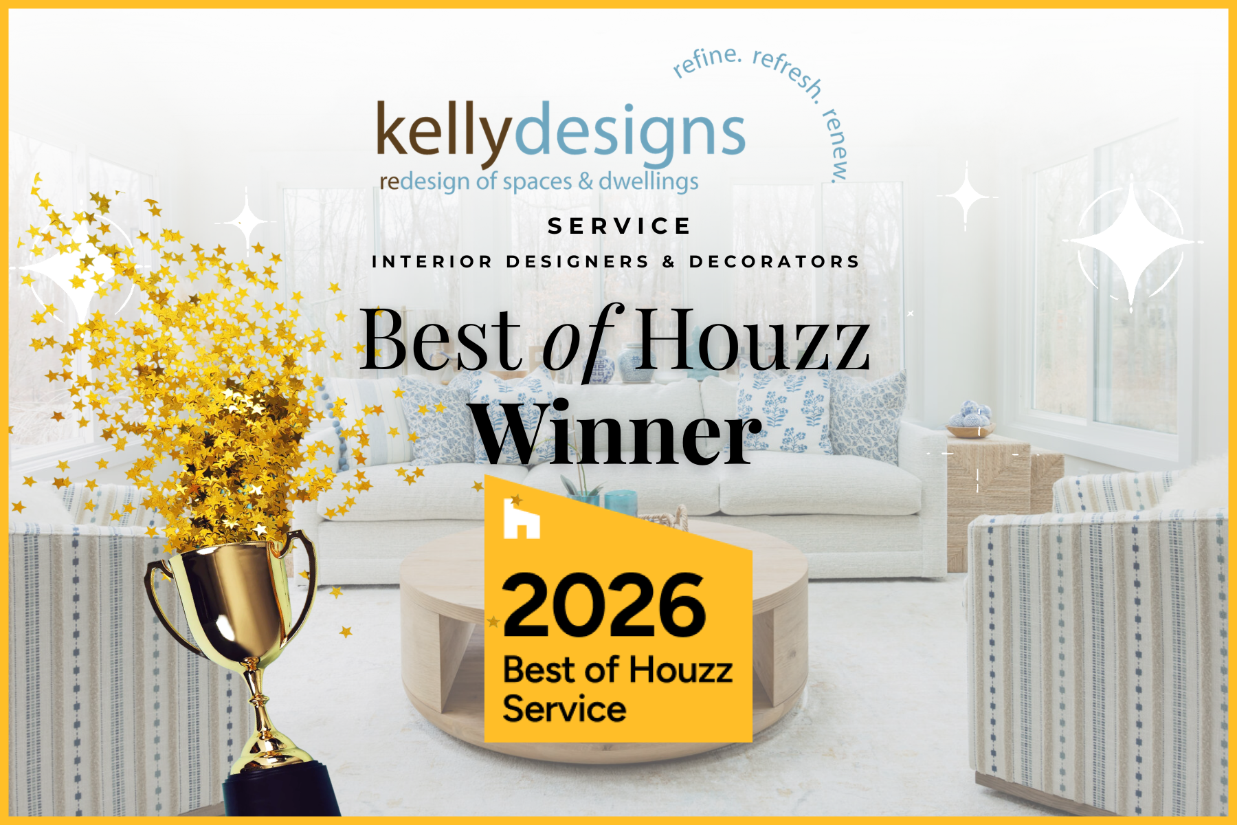 kellydesigns - Houzz Award Winner